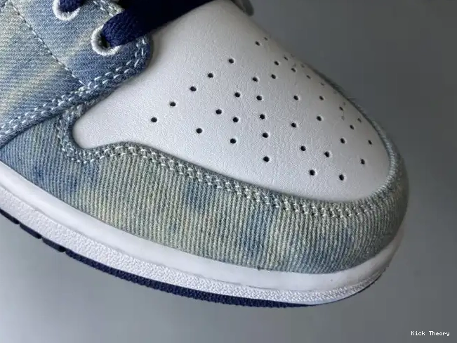 Kick Theory Jordan Washed 1 Denim CZ8455-100 Low Air 0513